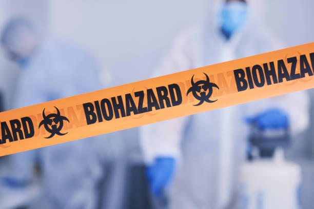 Professional Infectious Disease Decontamination technician working in Waterford, CT